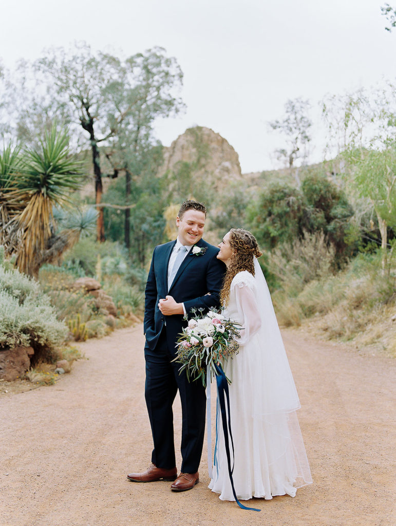 Desert Arboretum Formals at Boyce Thompson Arboretum, photographed by Arizona wedding photographer Alora Lani