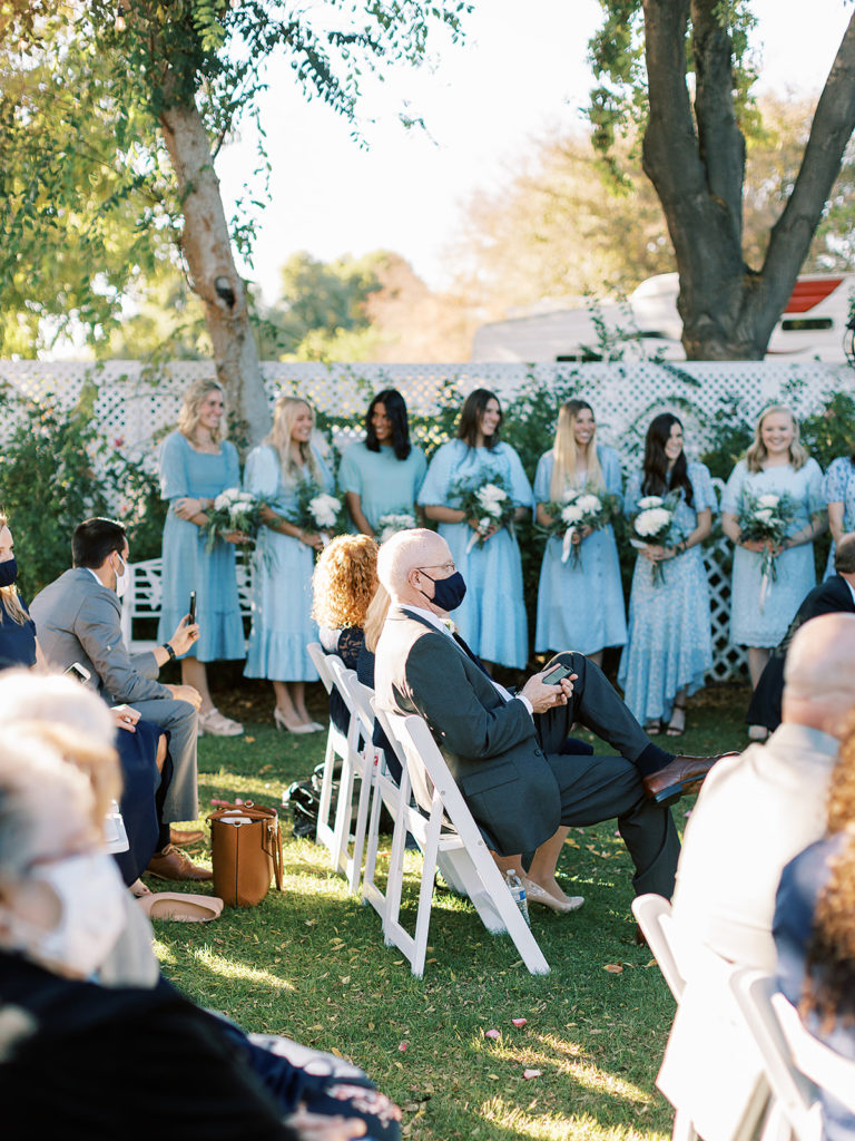 An Intimate Garden Wedding Ceremony at Schoenberg Gardens, photographed by Arizona wedding photographer Alora Lani