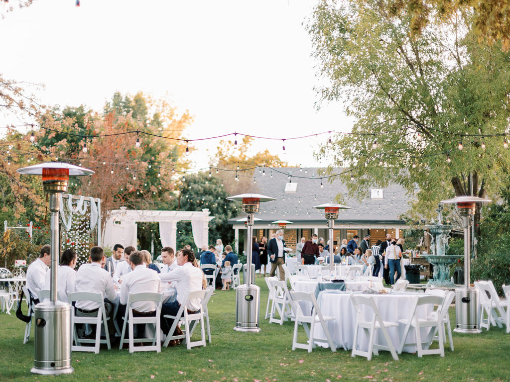 An Intimate Garden Wedding Reception at Schoenberg Gardens, photographed by Arizona wedding photographer Alora Lani