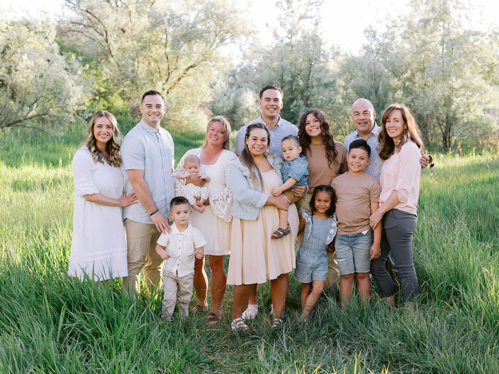 Family Photo Outfit Inspiration for families of all sizes and styles, by Utah family photographer Alora Lani
