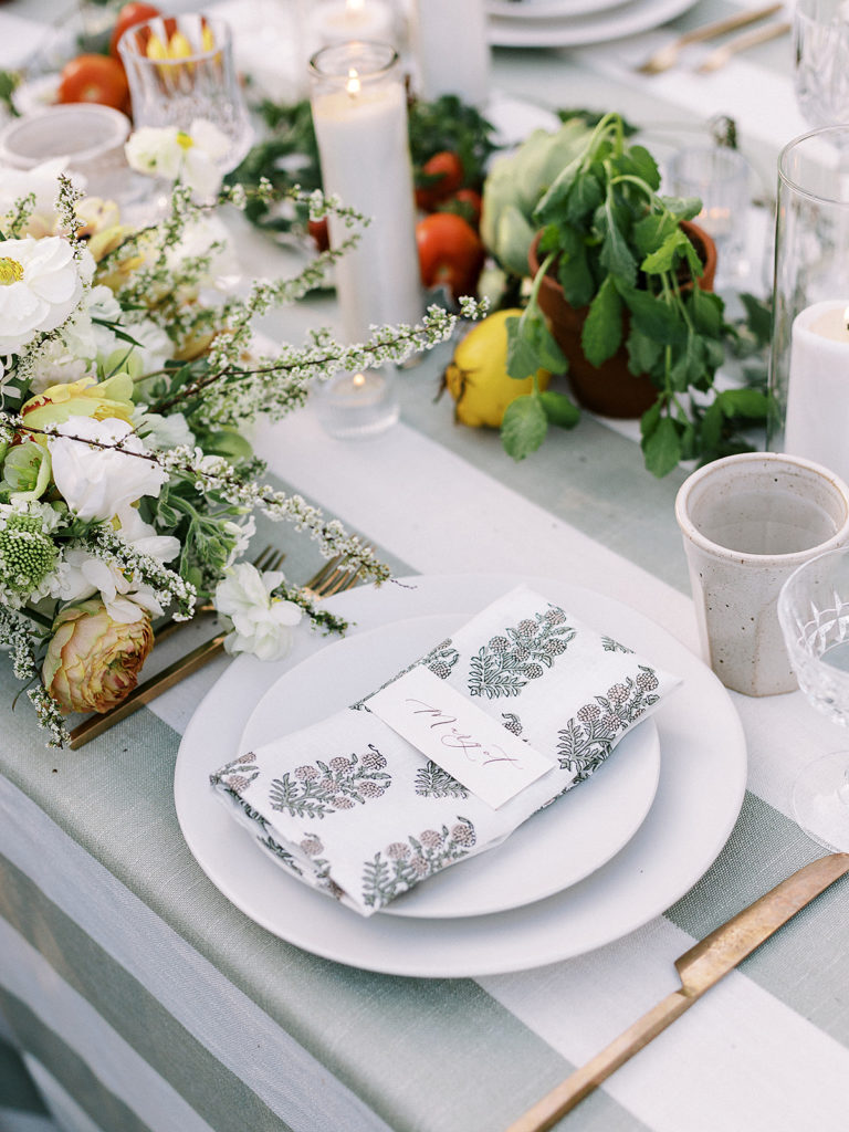 As a luxury wedding photographer, here are 2023 wedding trends I hope to see for bold and vibrant weddings | Fruit as Wedding Table Decor
