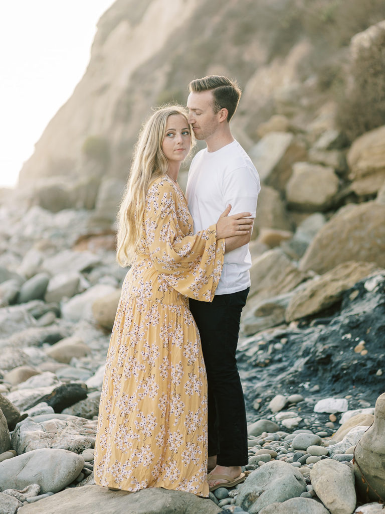 Santa Barbara Engagement Photos at Elwood Beach by Southern California Wedding Photographer Alora Lani